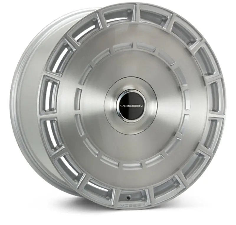 Vossen Hf-9 24X10 - 5X112 - Et5 - Deep - 66.5 - Silver Brushed Wheel 1
