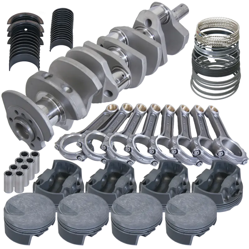 Eagle Chevy 454 4.250In Crank 6.385In I-Beam Rods -3Cc Flat Top 4.320In Pistons Rotating Assembly 1