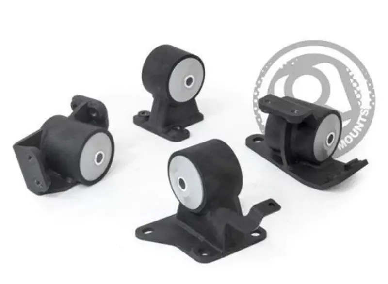 Innovative 90-99 Toyota Mr2 5S/3S Black Steel Mounts 60A Bushings 1