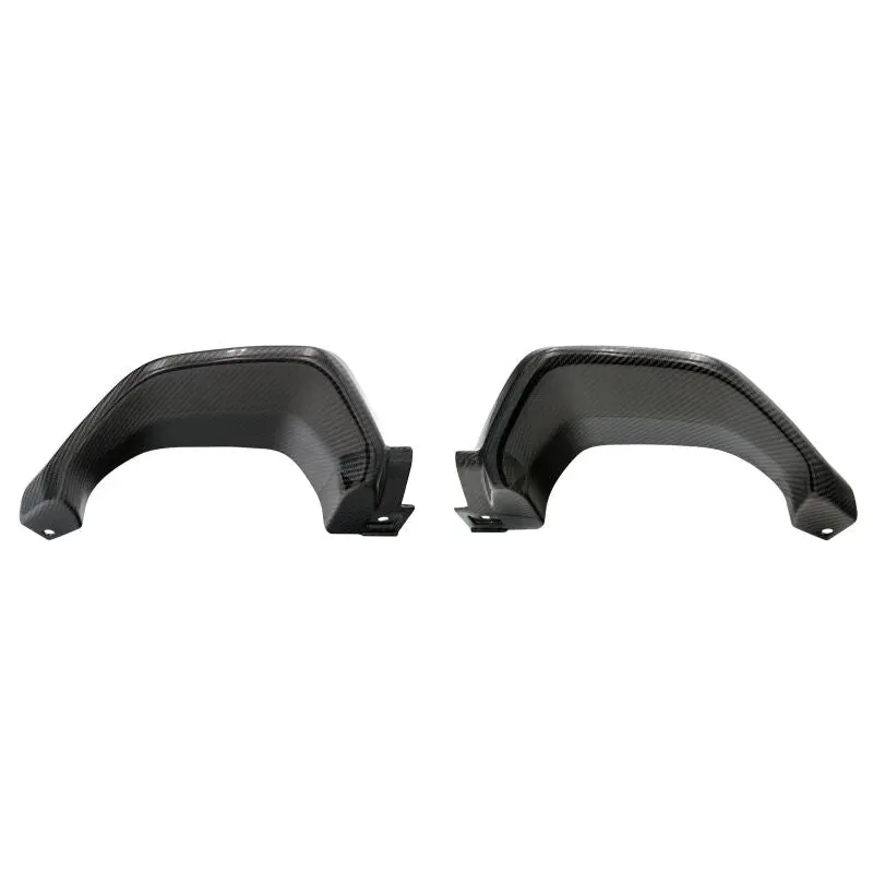 Rmk Designs 22+ Subaru Wrx Carbon Fiber Exhaust Finisher - Gloss Finish 1