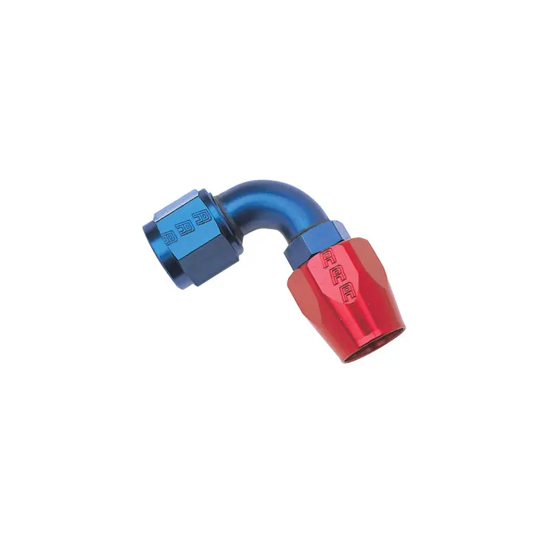 Russell Performance -4 An Red/Blue 90 Degree Full Flow Hose End 1