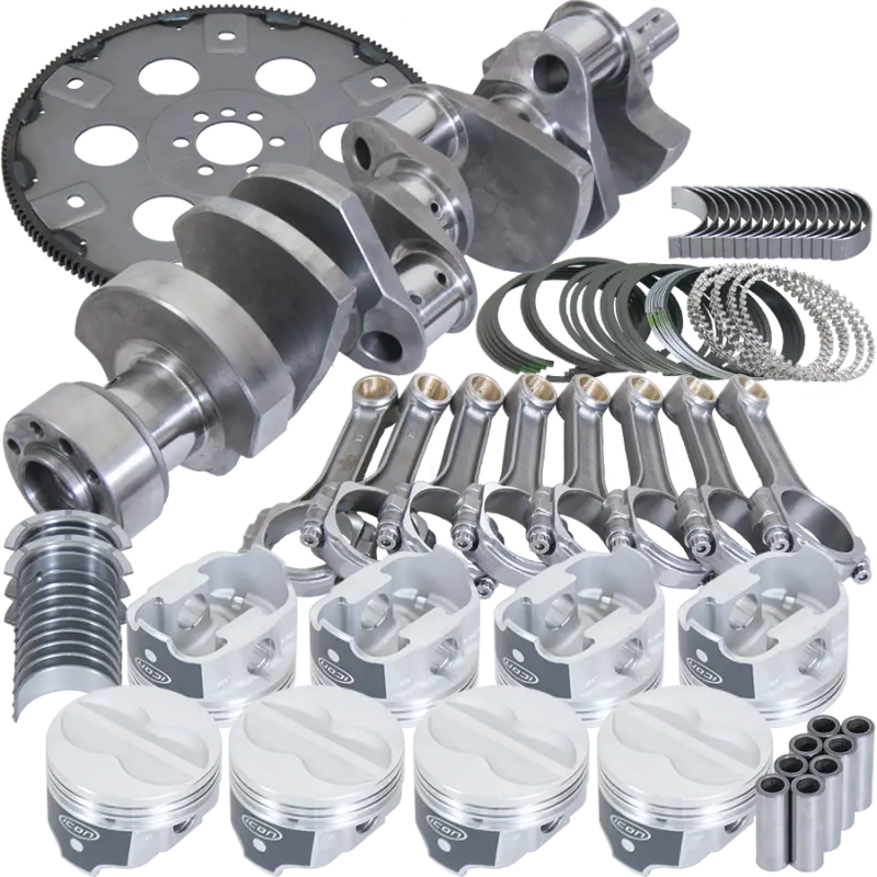 Eagle Chevy 350 1Pc 3.750In Crank 5.700In I-Beam Rods -10Cc 4.040In Pistons Balanced Assembly 1