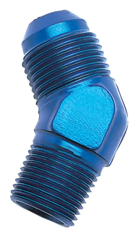 Russell Performance -4 An To 1/8In Npt 45 Degree Flare To Pipe Adapter 1