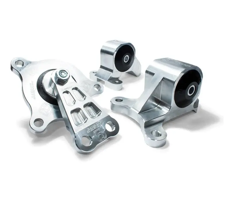Innovative 02-06 Acura Rsx K-Series Silver Aluminum Mounts 95A Bushings (Not K24 Trans) 1