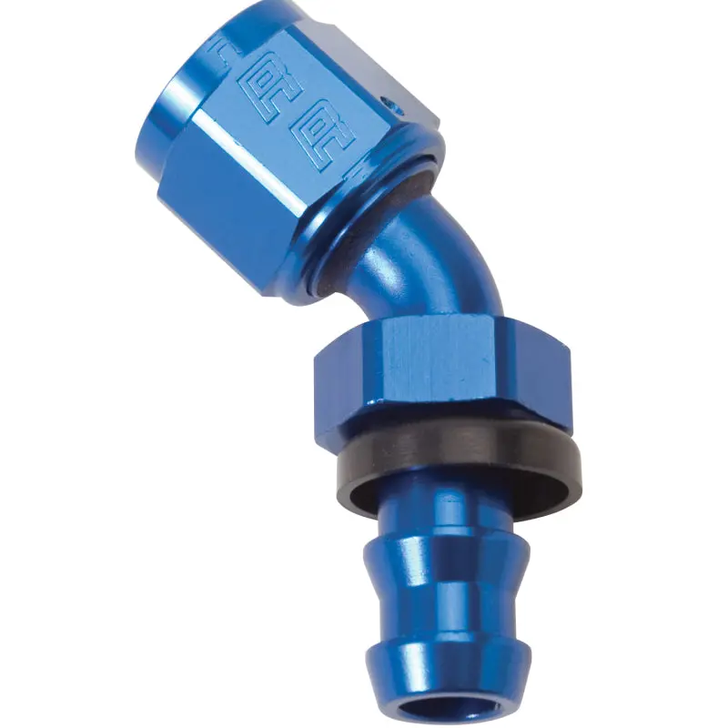 Russell Performance -4 An Twist-Lok 45 Degree Hose End (Blue) 1