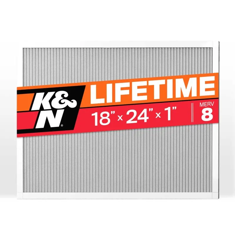 K&N Hvac Filter 18 X 24 X 1 Merv 8 1