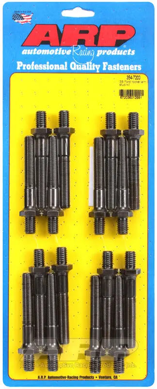 Arp Sb Ford Rocker Arm Stud Kit (Set Of 16) 1