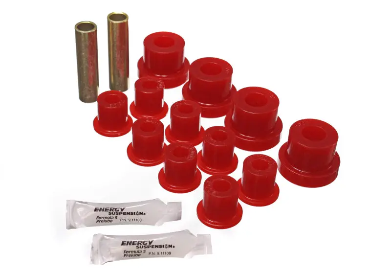 Energy Suspension Cj Frt Sprg Bush - Red 1
