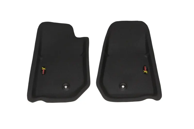 Lund 07-10 Jeep Wrangler Catch-All Xtreme Frnt Floor Liner - Black (2 Pc.) 1