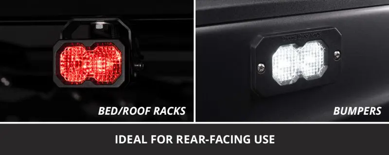 Diode Dynamics C2r White Flood Standard Led Pod (Pair) 2