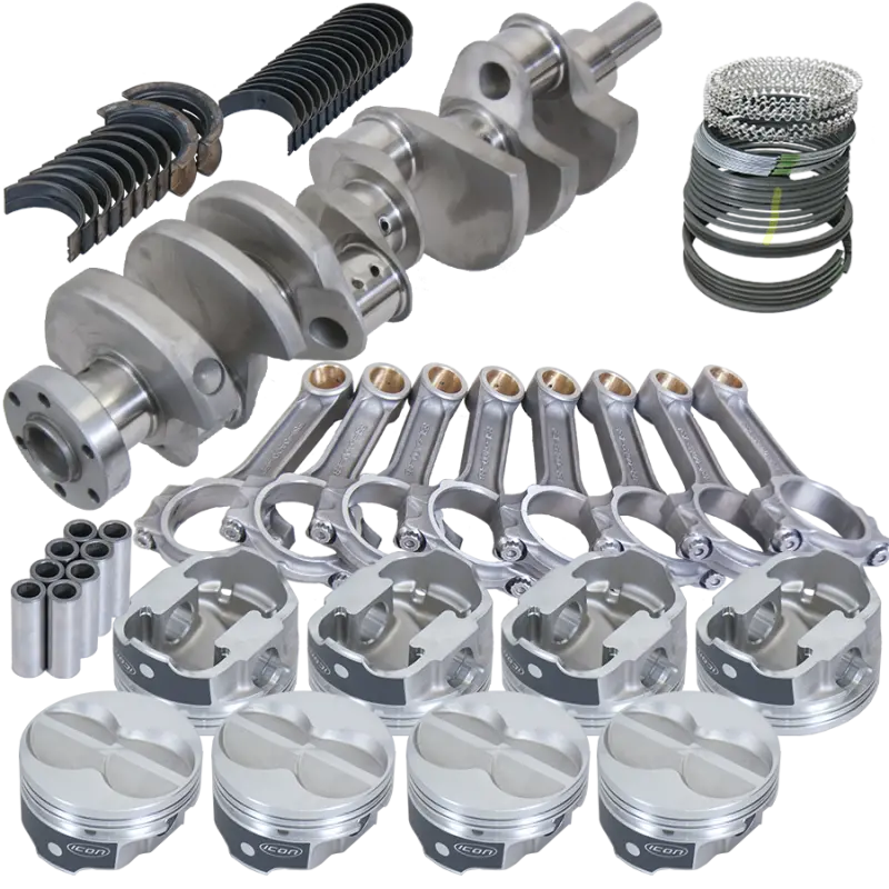 Eagle Ford 289/302 3.400In Crank 5.400In I-Beam Rod -11Cc Flat Top 4.040In Pistons Rotating Assembly 1