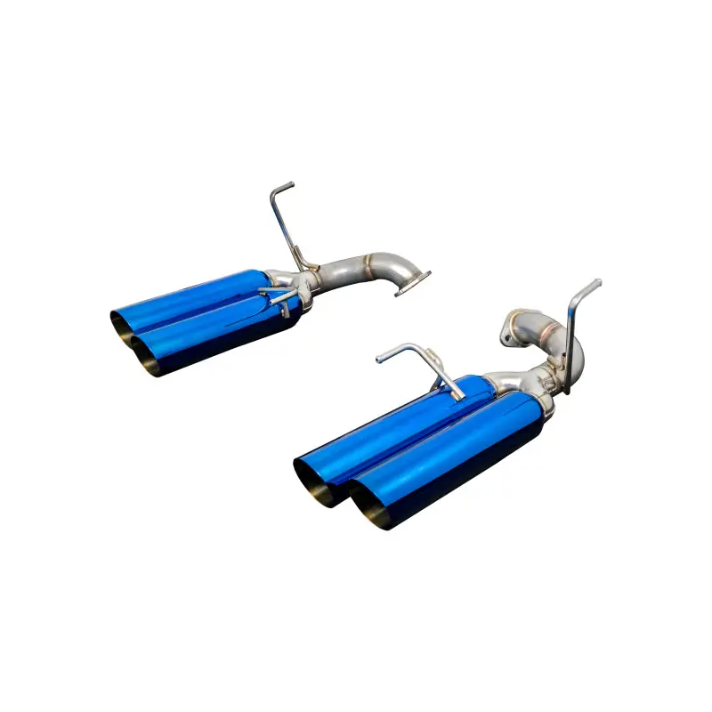 Remark 2015+ Subaru Wrx/Sti Va Boso Edition Axle Back Exhaust W/ Burnt Blue Single Wall Tip 1