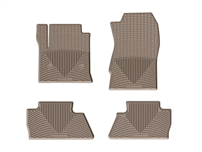 Wt Rubber Mats - Front - Tan 1