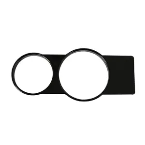 Upr 2005-2007 Ford Mustang Cup Holder Bezel - Polished 1