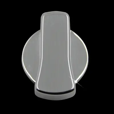 Upr 2005 Headlight Knob Cover - Polished 1