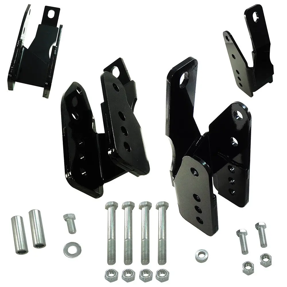 Upr 2005-2010 Ford Mustang Rear Lower Control Arm Relocation Brackets 1