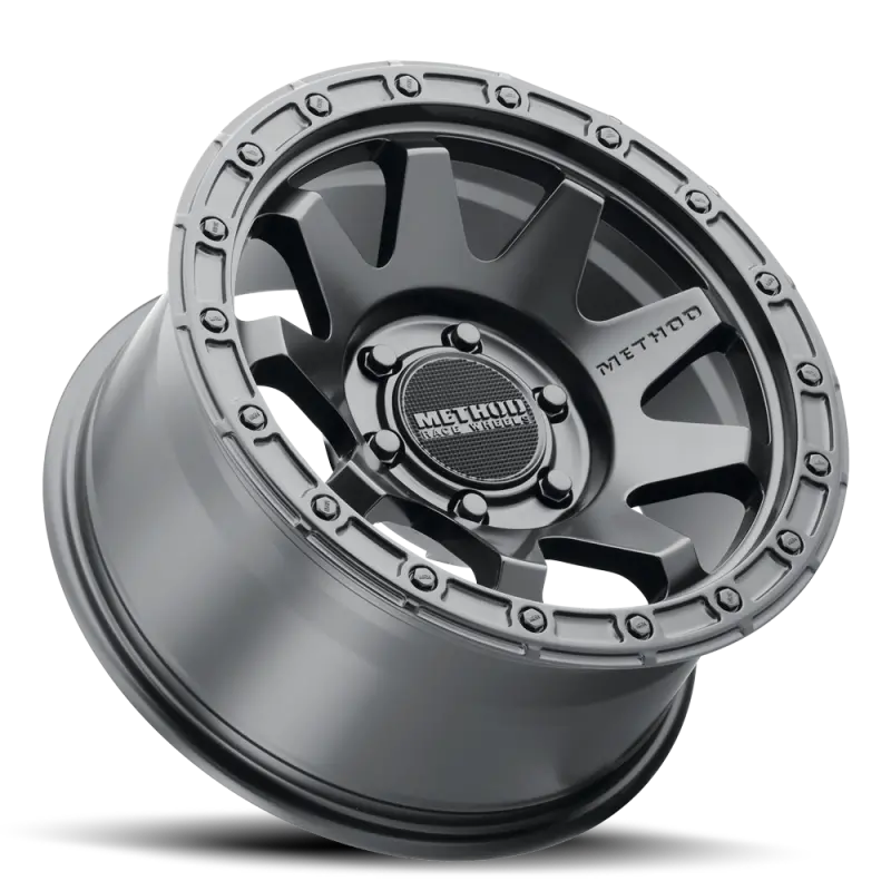 Method Mr317 17X9 -12Mm Offset 5X5 71.50Mm Cb Matte Black Wheel 1