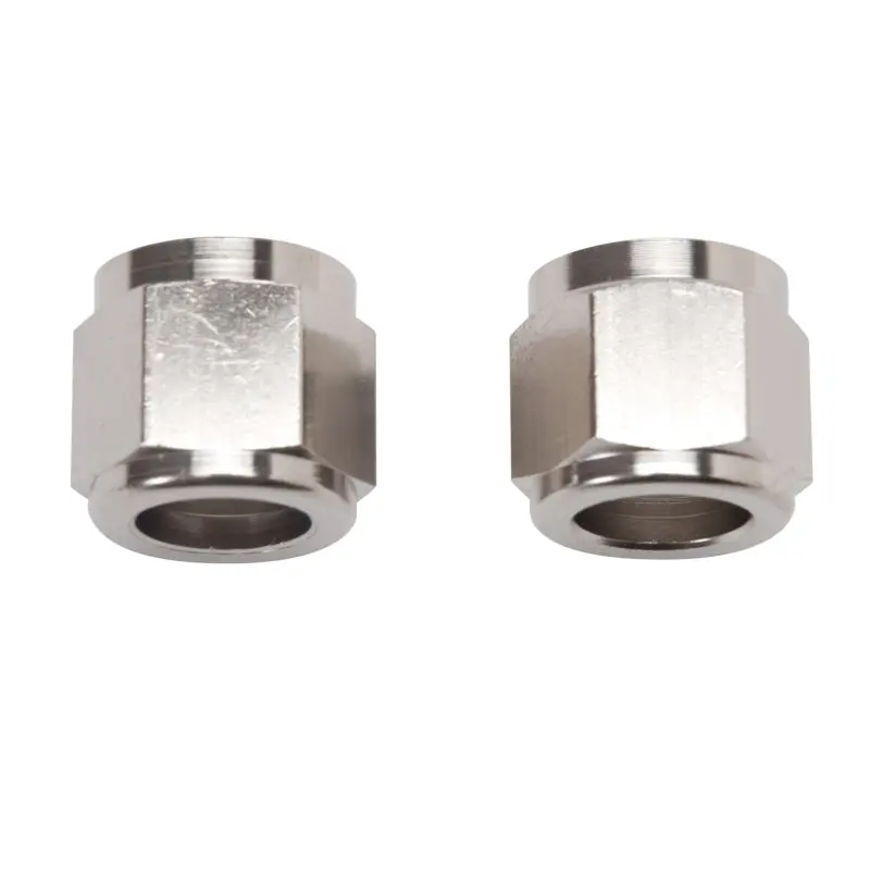 Russell Performance -6 An Tube Nuts 3/8In Dia. (Endura) (2 Pcs.) 1