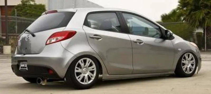 Hks 11 Mazda 2 Silent Hi-Power Rear Section Only Exhaust W/ External Resonator 1