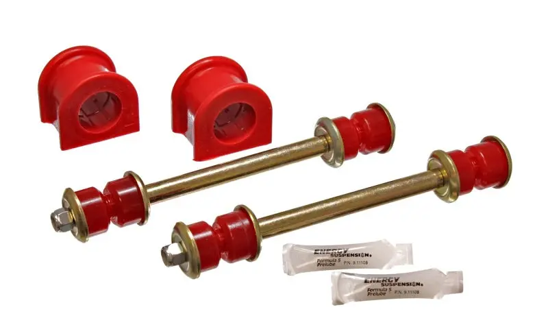 Energy Suspension 98-01 Ford Explorer/Bronco 2Wd/4Wd 34Mm Red  Front Sway Bar Bushing Set 1