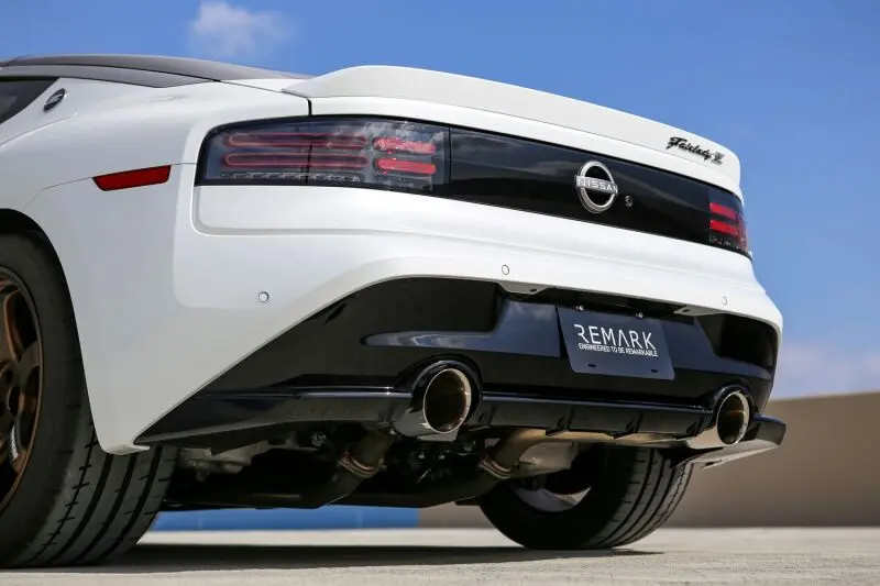 Remark 2023+ Nissan Z Stainless Double Wall Tip Axle Back Exhaust 1
