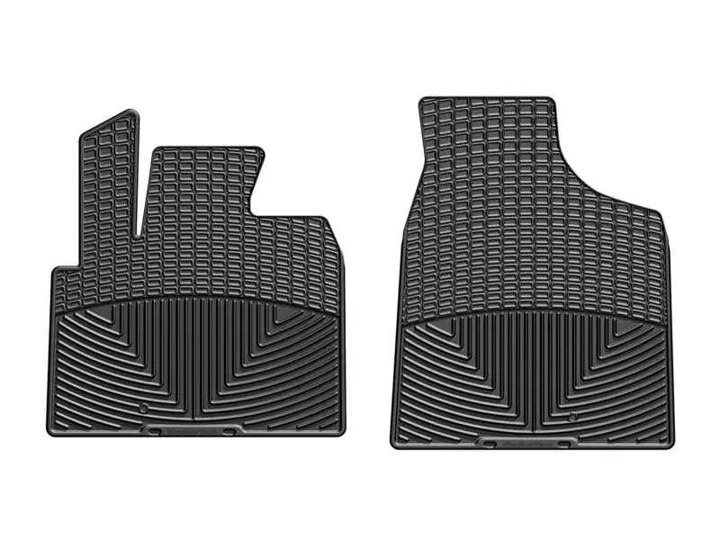 Weathertech 11-16 Dodge Grand Caravan / Chrysler Town & Country Front Rubber Mats - Black 1