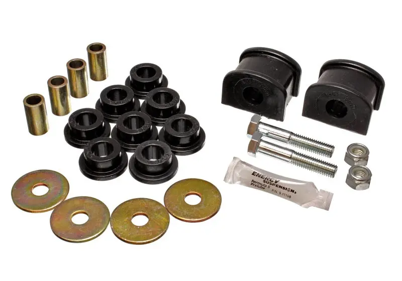 Energy Suspension 95-97 Ford Explorer/Bronco 2Wd/4Wd 19Mm Black Rear Sway Bar Bushing Set 1