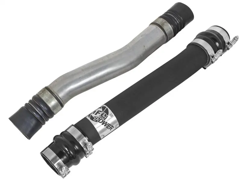 Afe Bladerunner 2.75In Hot 3.5In Cold Side Intercooler Tubes W/ Coupling Clamp Kit 10-12 Dodge 6.7L 2