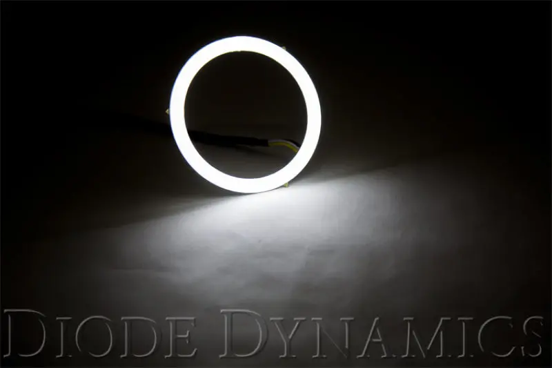 Diode Dynamics Halo Lights Led 90Mm - Red (Pair) 2
