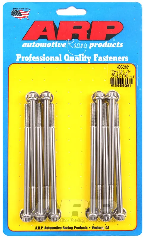 Arp Chevy Ls1/Ls4/Ls6/Lm7 5.5, Lq4-6.0 & Rl4-4.8 12Pt Intake Manifold Bolt Kit 1