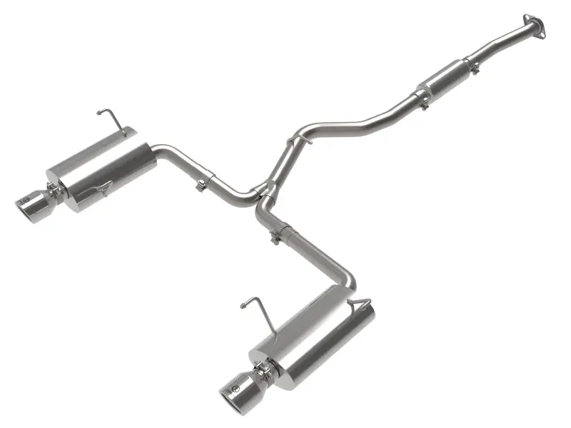 Afe Subaru Forester Xt 14-18 H4-2.5L Takeda 2-1/2In To 2-1/4In 304 Ss Cat-Back- Polished Tip 1