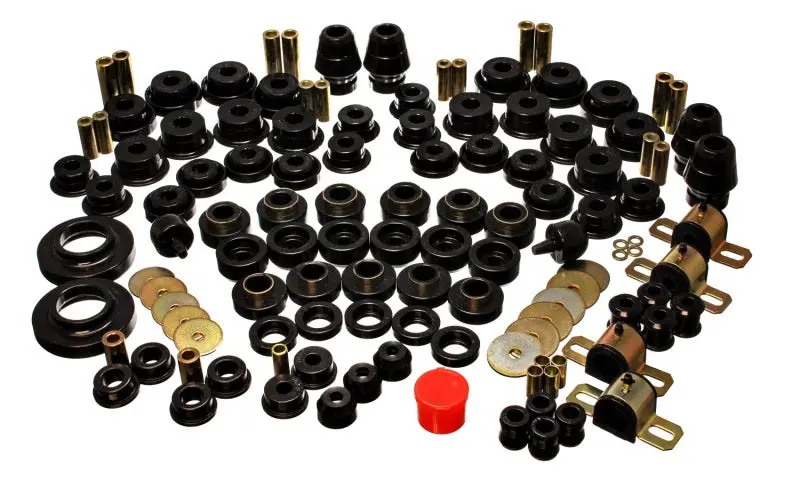 Energy Suspension 07-11 Jeep Jk 2Dr Black Hyper-Flex Master Bushing Set 1