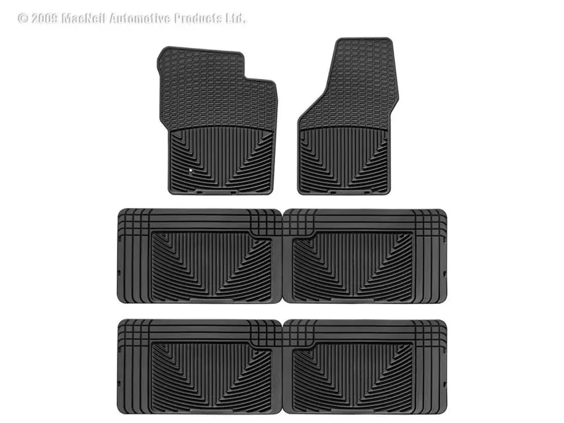Wt Rubber Mats - Front - Blk 1