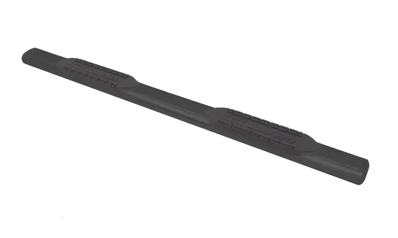 Lund 07-17 Chevy Silverado 1500 Crew Cab 6In. Oval Straight Black Nerf Bars - Black 1