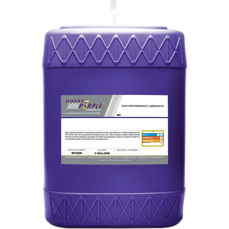 Royal Purple Duralec Ultra Diesel 15W-40 Ck-4 Motor Oil - 5 Gallon 1