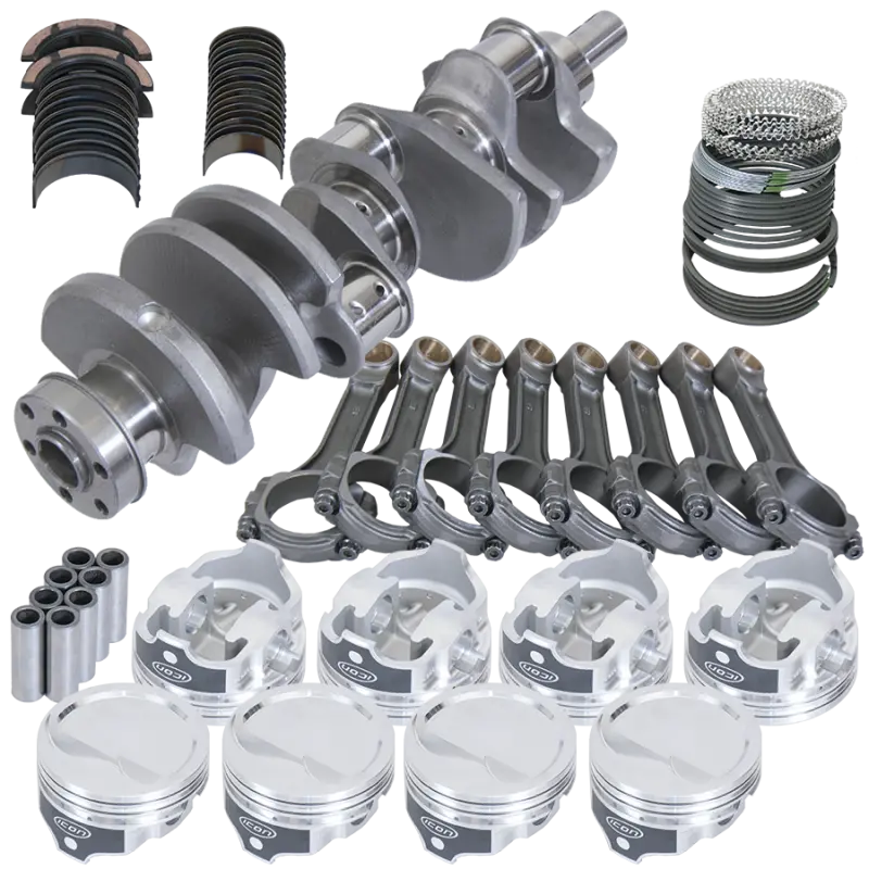 Eagle Ford 351W 4.000In Crank 2.750In Mains 6.200In I-Beam Rods 4.000In Pistons Rotating Assembly 1