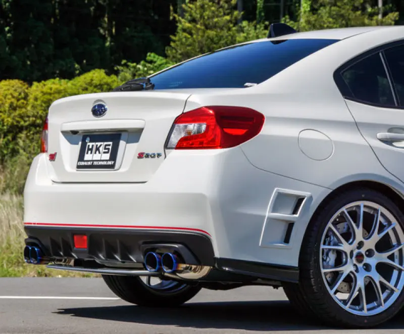 Hks Super Turbo Muffler 14+ Subaru Wrx Sti (Ej20) Catback Exhaust 1