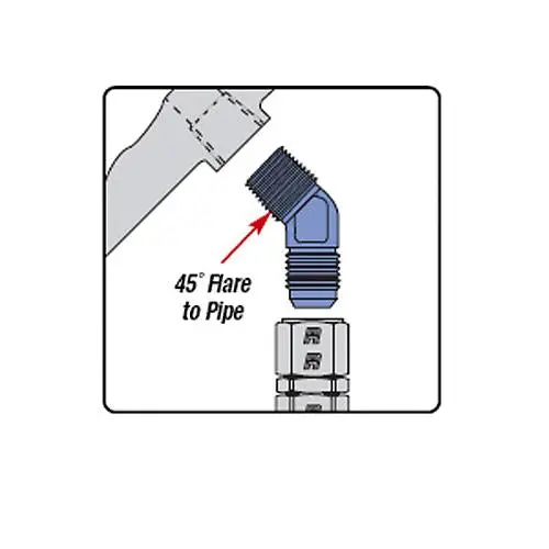 Russell Performance -10 An 45 Degree Flare Bulkhead 1