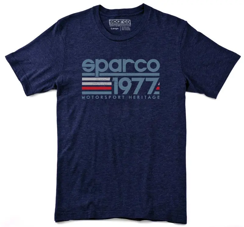 Sparco T-Shirt Vintage 77 Nvy Med 1