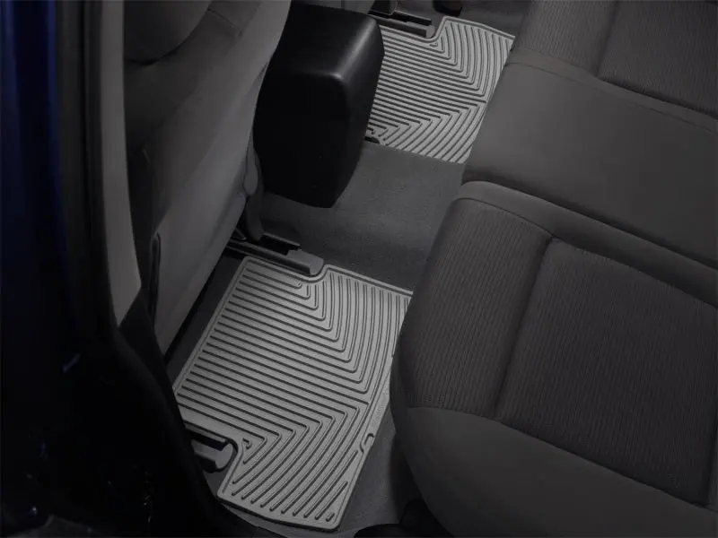 Weathertech 07-10 Chevrolet Suburban Rear Rubber Mats - Grey 1
