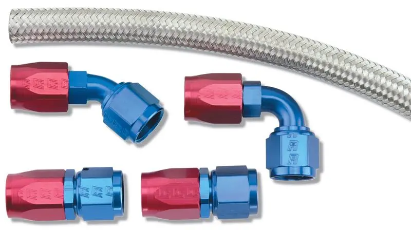 Russell Performance Holley - Fuel Pump To -8 Dual Inlet Kit (For Proflex -4Ft Hose) 1