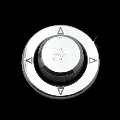 Upr 2010-2014 Ford Mustang Engraved Mirror Control Bezel Kit - Polished 1