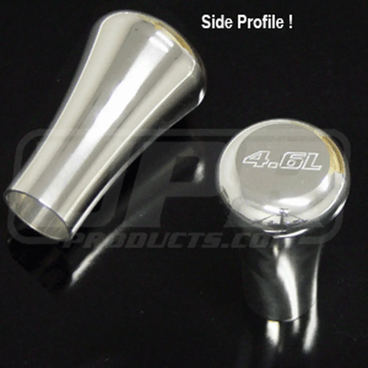 Upr Tall Shift Knob 5-Speed Logo -Satin 1