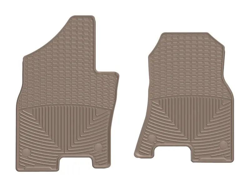 Weathertech 2019+ Dodge Ram Truck 1500 Front Rubber Mats - Tan 1