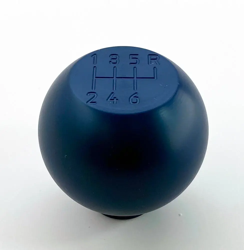 Upr Large Flat Top 4.6 Logo Shift Knob - Polished 1