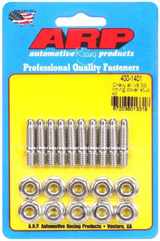 Arp Chevy All V8 Ss Timing Cover Stud Kit 1
