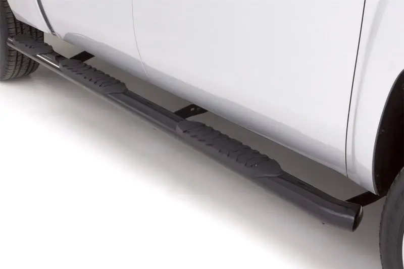 Lund 10-17 Dodge Ram 2500 Crew Cab (6.5Ft. Bed) 5In. Oval Wtw Steel Nerf Bars - Black 1