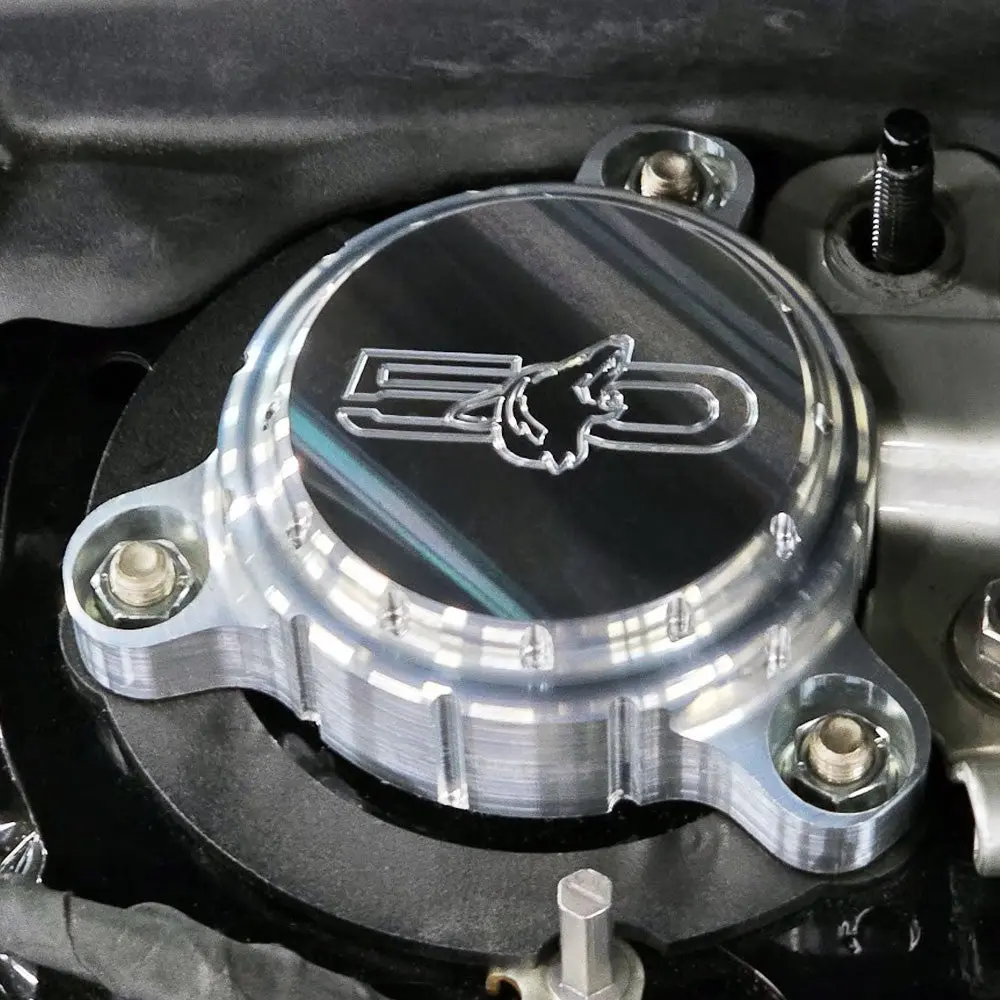 Upr 2015-2024 Ford Mustang Strut Tower Cap Cover Dress Up Kit Howling Coyote - Satin 1