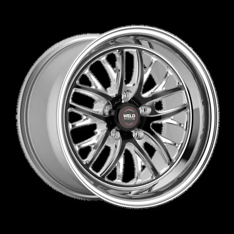 Weld S82 18X5 / 5X112 Bp / 2.1In. Bs (-23Mm Offset) Black Wheel (High Pad) 1