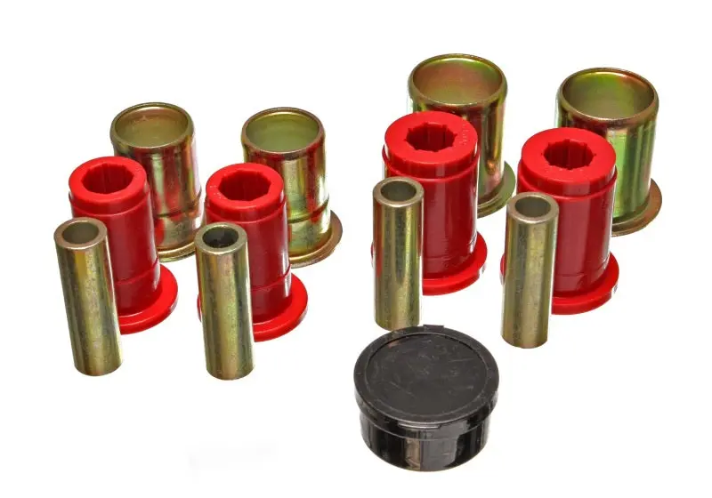 Energy Suspension Universal Red Control Arm Bushing Set - Lowers Only 1